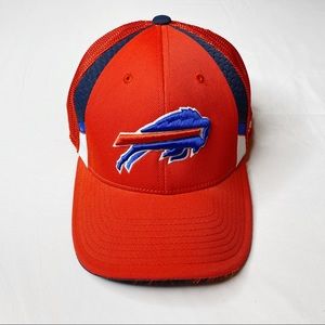 Reebok Buffalo Bills NFL Fitted Hat Red Blue S/M Bills mafia